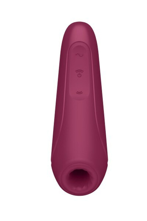 Satisfyer curvy 1+Air pulse stimulator of clitoris with vibration