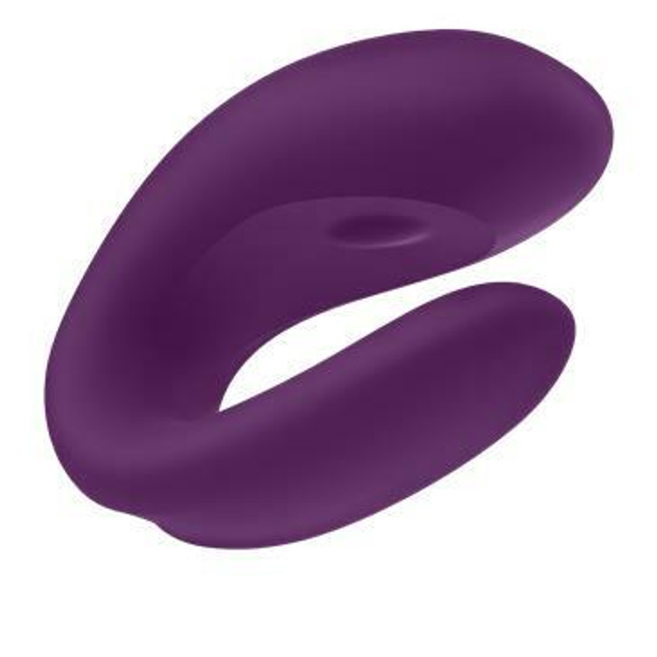 SATISFYER DOUBLE JOY CON APP PURPLE