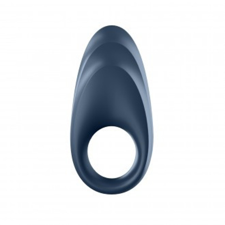 SATISFYER POWERFUL ONE RING VIBRATING RING WITH APP AND BLUETOOTH BLUE