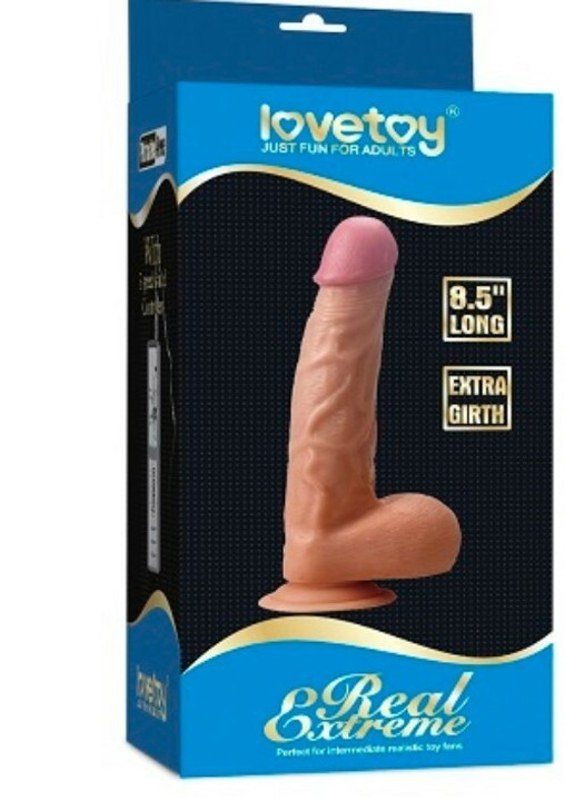 LOVETOY Real Extreme Extra Girth Dildo 8.5″