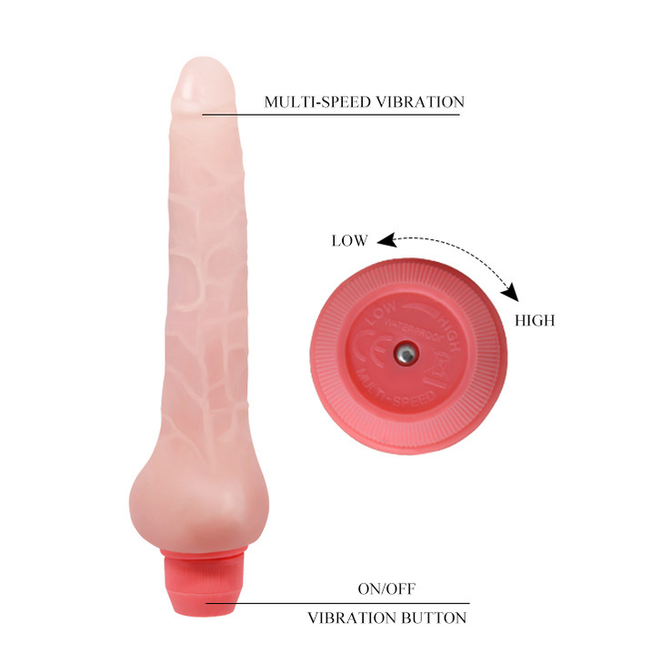 Bendable Realistic Vibrating dildo