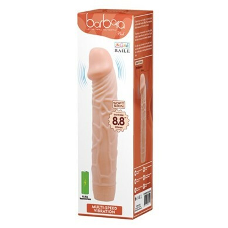 Soft Skin Vibrating Penis Barbara 8.8