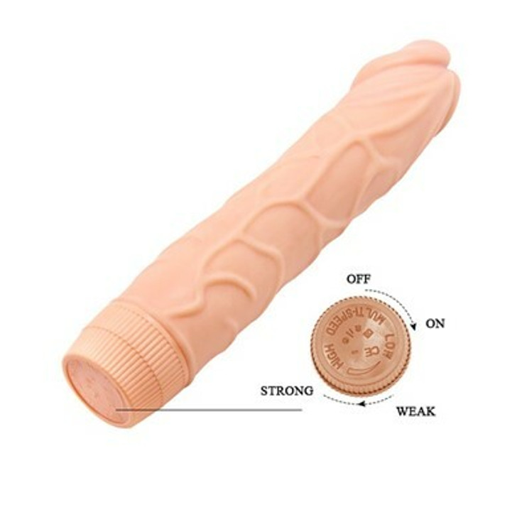 Soft Skin Vibrating Penis Barbara 8.8