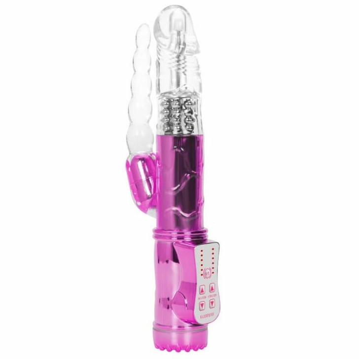 Rechargeable Anal Pussy Rotatory Rabbit vibrator Pink