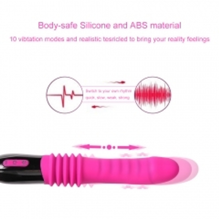 Amazing feel of clinical silicone that enters in you with vibration