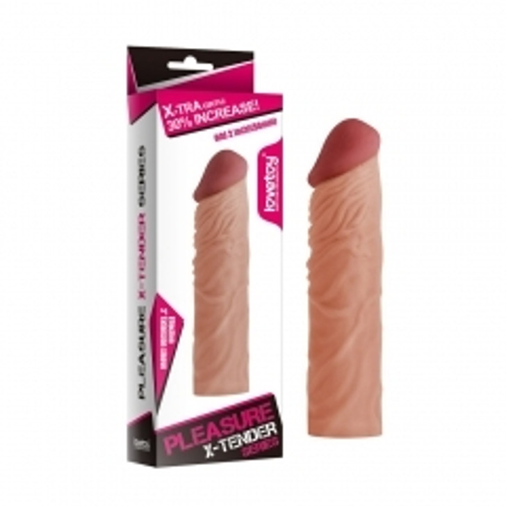 Add 2″ Pleasure X Tender Penis Sleeve