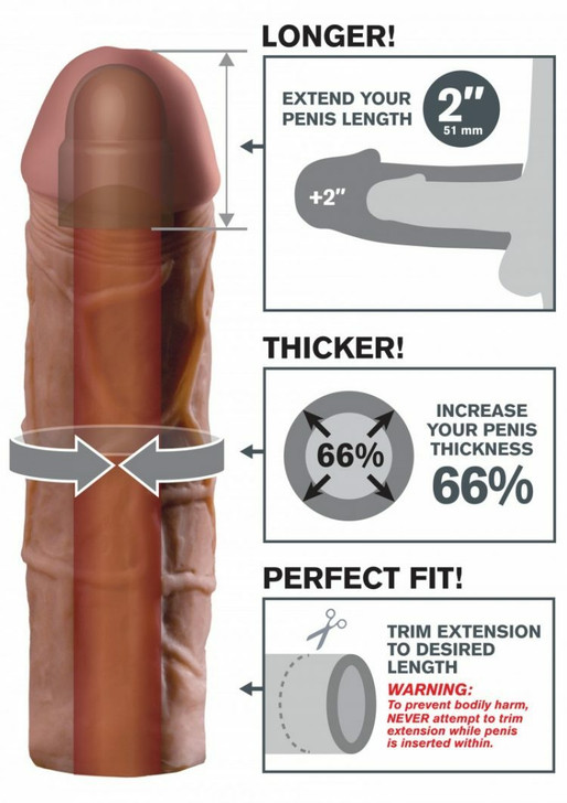 FX Mega 2 Inch Extension Brown