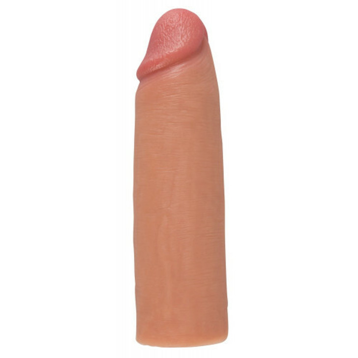 Realistic penis sleeve with 4.5cm extension.