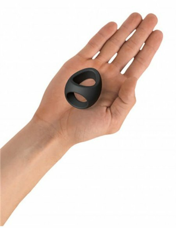 Love to Love Flux ring stretchy cock ring black