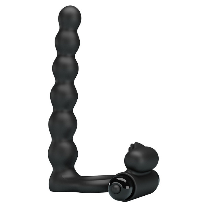 Pretty Love Penis Ring With Vibration And Double Penetration