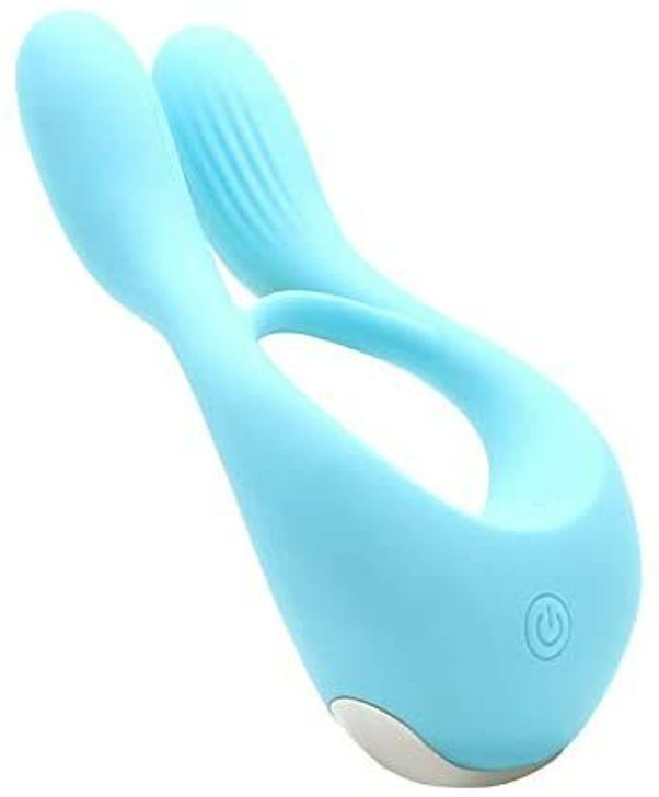 Rechargeable Cock Ring With Martin Clitoral Stimulator