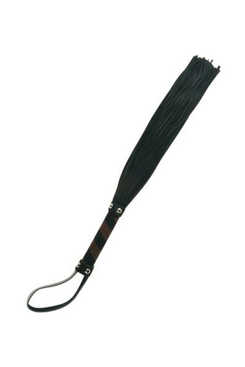 Suede flogger. 48 extra soft strip