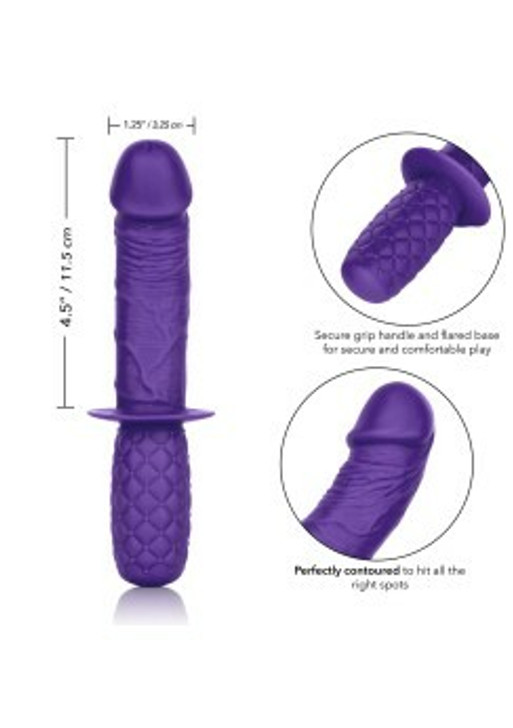 Silicone Grip Thruster Purple