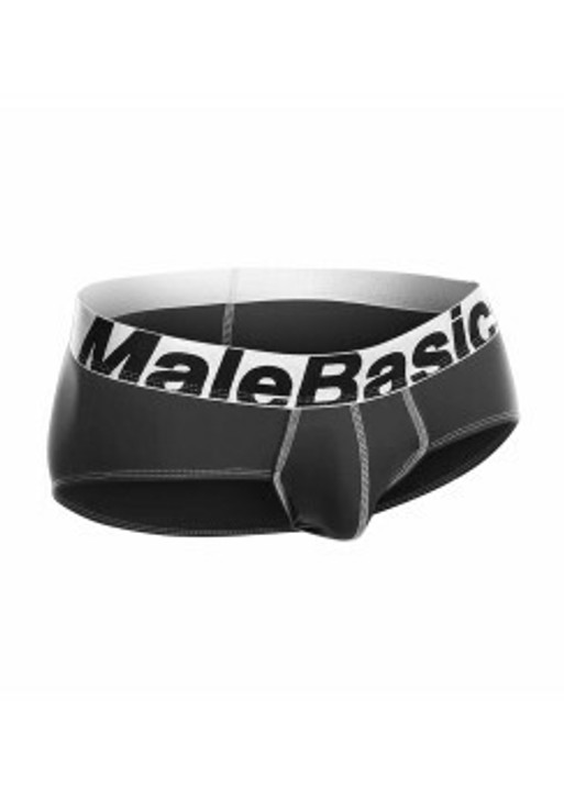 MaleBasics Microfiber Brief Black XL Large