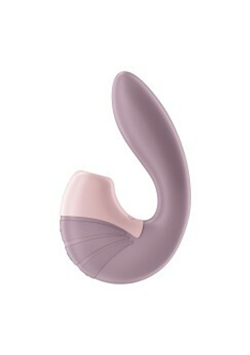 SuperNova  Clitoris Sucker and Vibe Super Flexible USB Pink