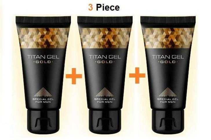 TITAN GEL CYPRUS 3pcs offer Titan GEL Gold Προσφορά