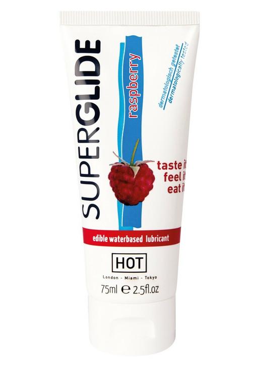 Edibles Superglide Lube 75ml - Βρώσιμο Λιπαντικό με γεύση Κόκκινα Μούρα 