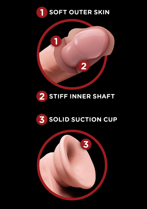 3D Cock Swinging Balls 9 inch