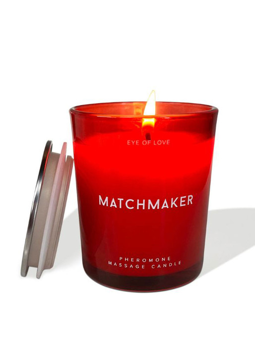 Pheromone Massage Candle Red