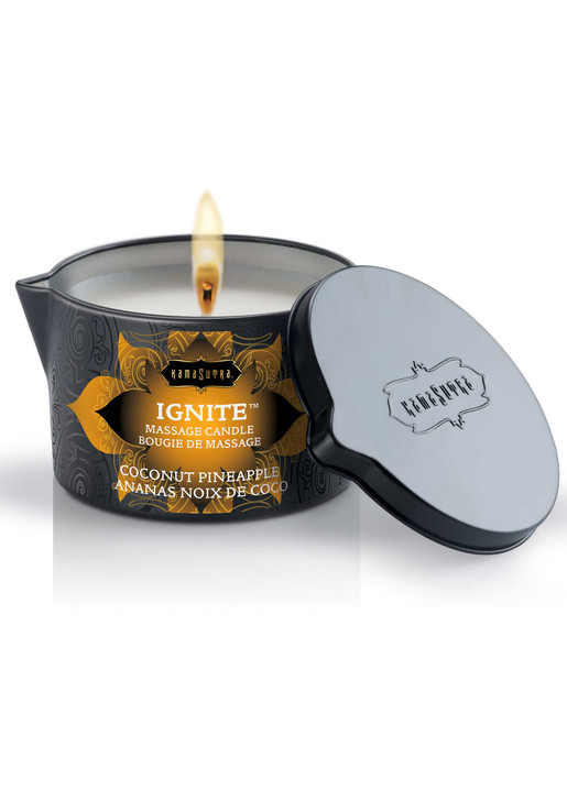 Ignite Massage Candle 170gr  Coconut Pineapple