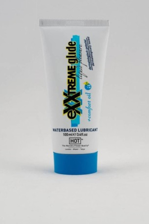 HOT eXXtreme Glide - waterbased lubricant + comfort oil a+ 100 ml