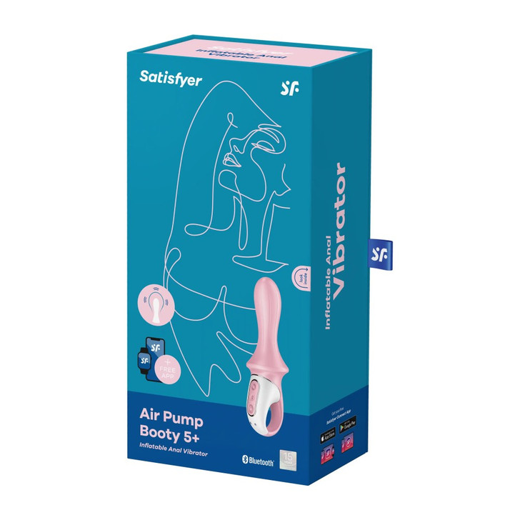 Satisfyer Air Pump Booty 5+ pink