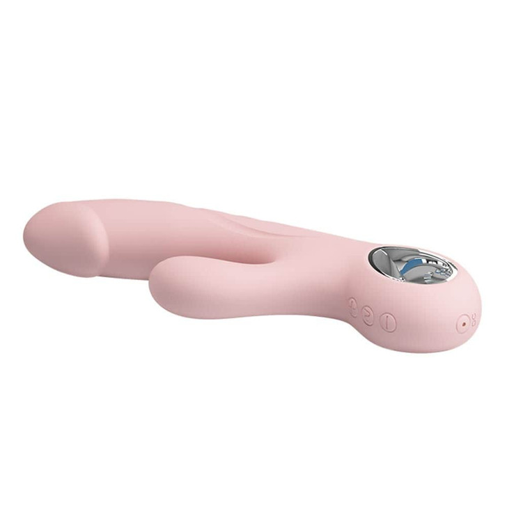 Pretty Love Selene Pink Silicone Dildo Rabbit vibrator