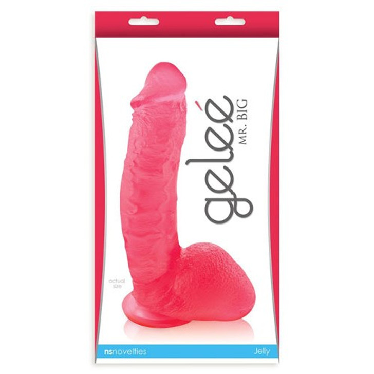 Mr Big Realistic Red Dildo Suction Cup 26cm