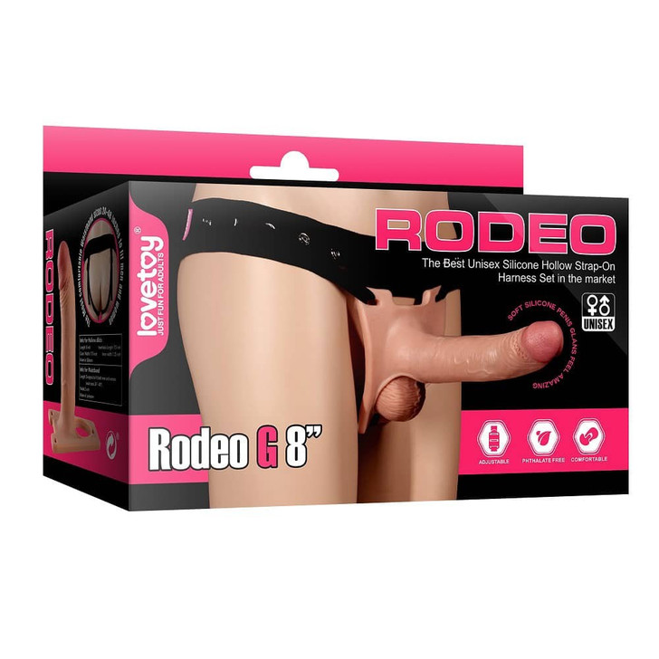 Rodeo G UNISEX STRAP-ON 8 INCH