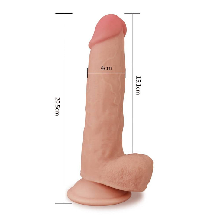 7" Skinlike Soft Dong