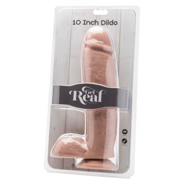 TOYJOY Get Real Cock 10inch with Balls flesh