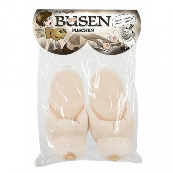 PLUSH BOOBS SLIPPERS