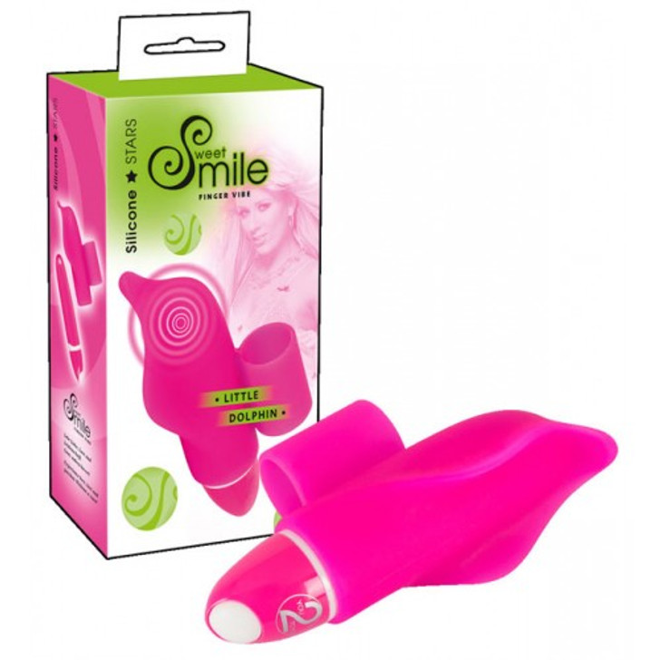 Sweet Smile Silicone Finger Vibe