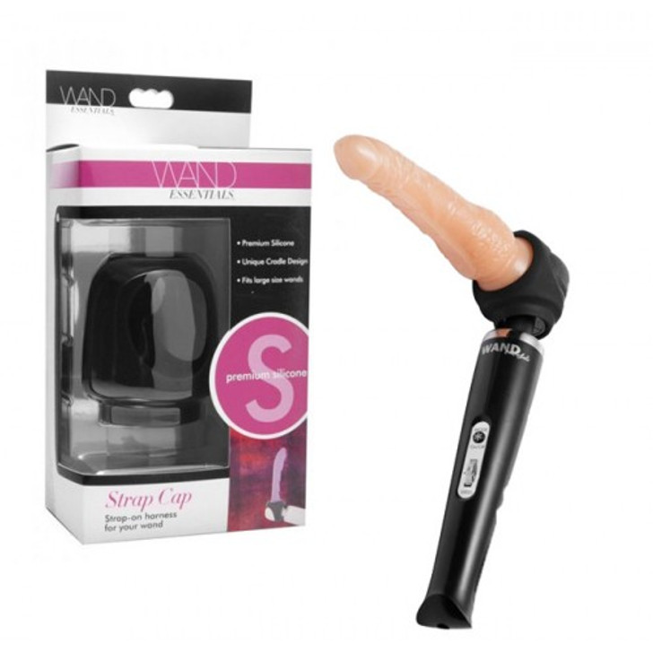 Strap Cap Wand Harness for Dildos