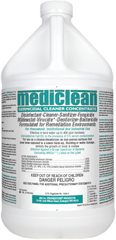 MEDICLEAN GERMICIDAL CLEANER CONCENTRATE (QGC) - MINT- GAL, PRO RESTORE