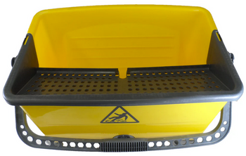42 LITER MICROFIBER MOP BUCKET WITH WHEELS 