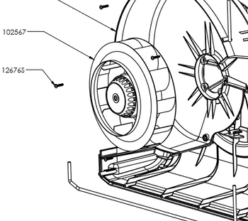 BLOWER ASSEMBLY, HEPA 700 - DRIEAZ BLOWER ASSEMBLY, HEPA 700 - DRIEAZ