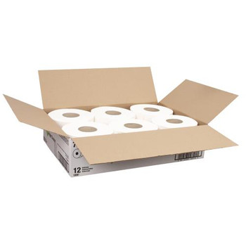 Jumbo Roll Toilet Tissue Paper 2-Ply, White, Virgin Paper, 9" x 1000'