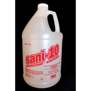 Sani 10 Disinfectant and Sanitizer, 1 Gal
