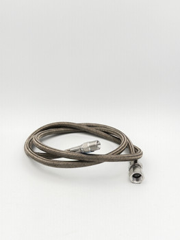 HOSE, STEEL BRAIDED, 1/8”