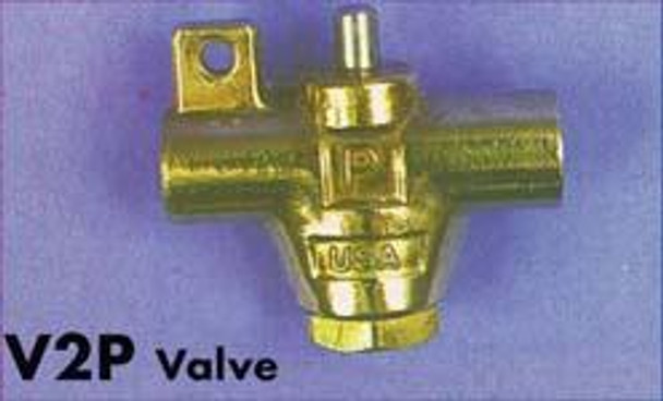 P VALVE - 500 PSI - BRASS - V2P, PMF