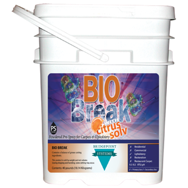 BIO BREAK POWDER W/CITRUS SOLV - PAIL, BRIDGEPOINT