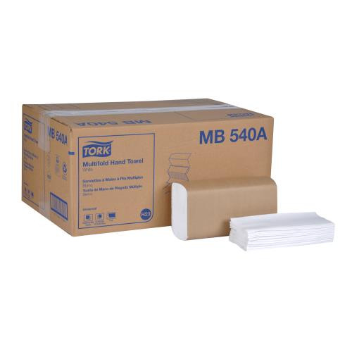 Multifold Hand Towel, White, 9.13" x 9.5"