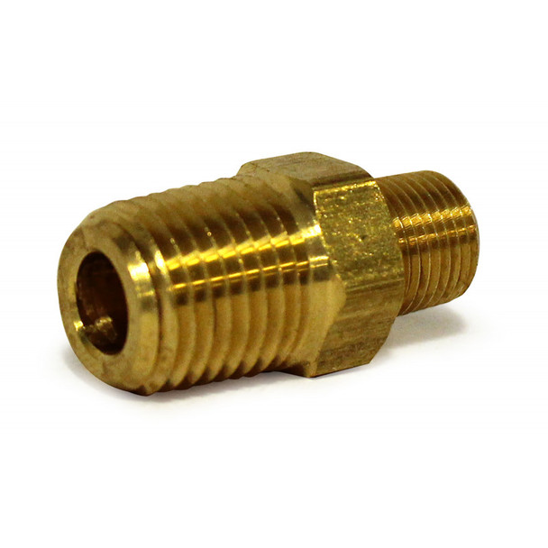 NIPPLE - HEX REDUCING - 1/4" X 1/8" MPT