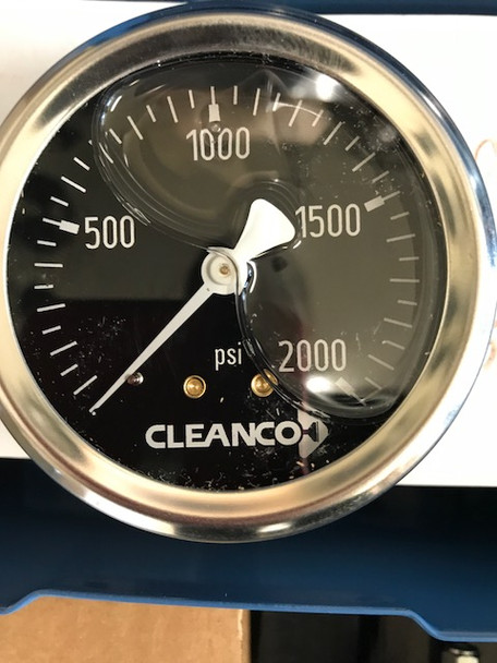 PRESSURE GAUGE, CLEANCO