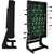 Black Foldable Space Saving 48-in. Foosball Table w/ Score Counters and 2 Balls Q280-FEIFGT18925736174