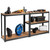 Black Heavy Duty 60-inch 5 Tier Adjustable Shelving Unit Garage Storage Rack Q280-BLYH7890