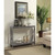 Grey Wood Console Sofa Table with Bottom Storage Shelf Q280-GCSTCHEY8518981