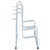 Bicycle Stand for 4 Bikes Floor Freestanding Galvanized Steel A949-4005570