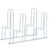 Bicycle Stand for 4 Bikes Floor Freestanding Galvanized Steel A949-4005570